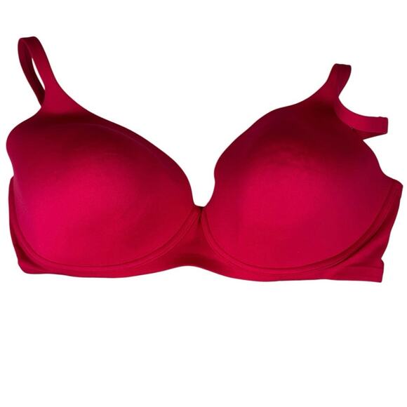 Victoria’s Secret 40DD Body by Victoria Full Coverage Bra Pink Stretch Comfy EUC - Picture 1 of 10